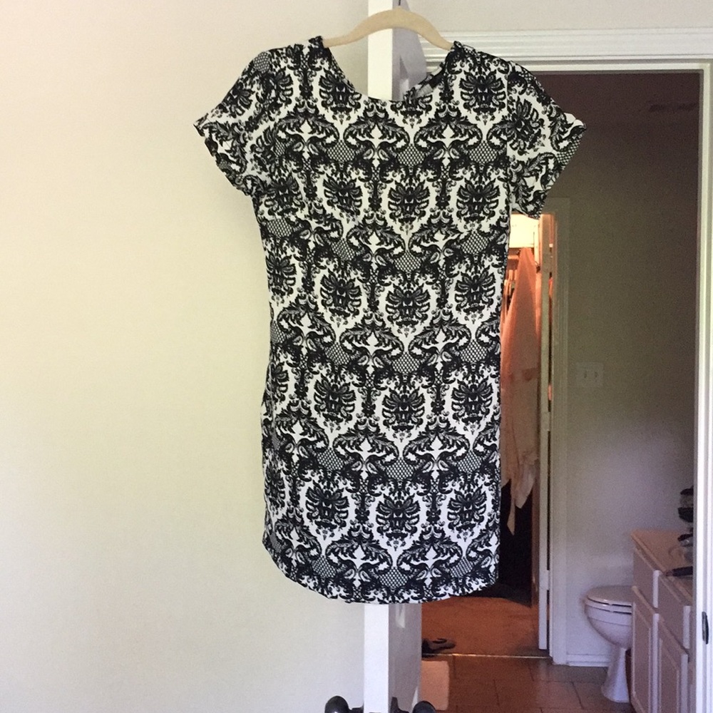 Black and white romper